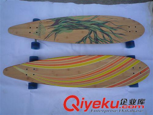 滑板 廠家直銷longboard 四輪 加長公路滑板  竹子雙面印刷