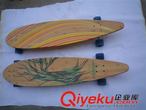 滑板 廠家直銷longboard 四輪 加長公路滑板  竹子雙面印刷