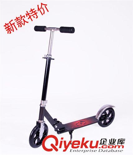 滑板車 zp成人二輪 200MM PU大輪滑板車 出口品質超強抗壓 滑板車批發原始圖片2