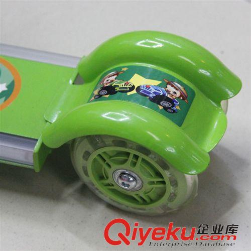 滑板車 tj銷售 音樂 發亮可折疊兒童滑板車 發亮滑板車 批發 100mm輪原始圖片3