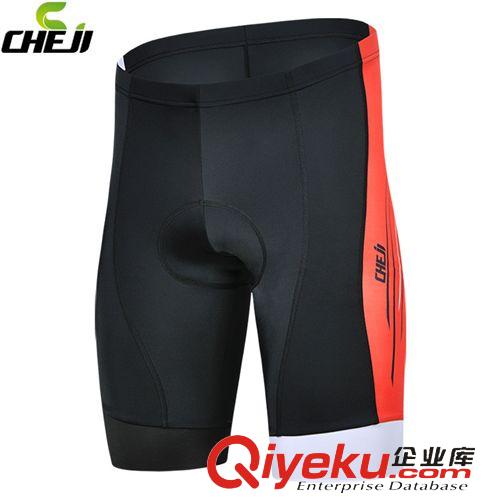 {zx1}上架款式 CHEJI躡影熒光綠騎行短褲 男 新品舒適排汗透氣自行車騎行褲原始圖片2
