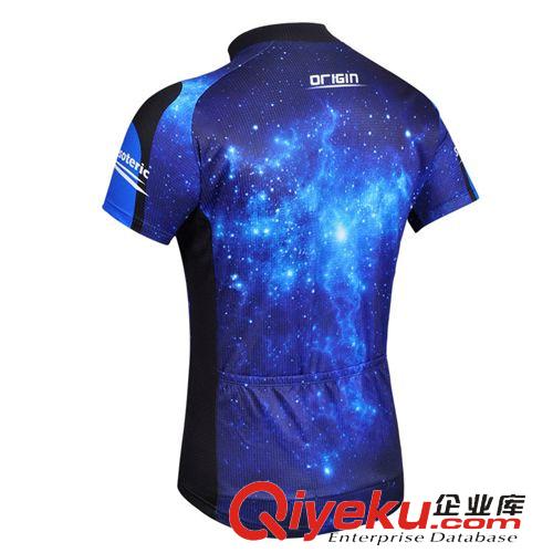 骑行服男款 cheji星空蓝色骑行服短袖套装男夏款 自行车骑行运动服 ebay货源