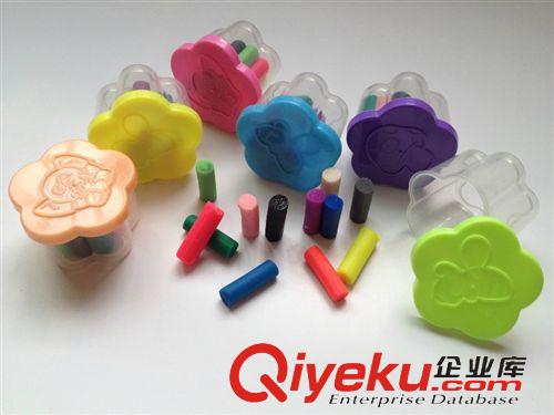 彩泥 雙葉爆款0929彩泥 圓桶裝12色加模具3D夢(mèng)幻香味 安全md橡皮泥原始圖片3