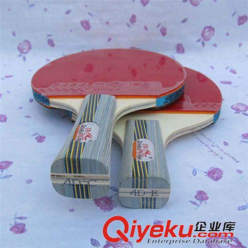 火車頭足球 雙魚4D-E/C乒乓球拍 比賽訓(xùn)練乒乓球拍 雙面反膠 單只裝 批發(fā)