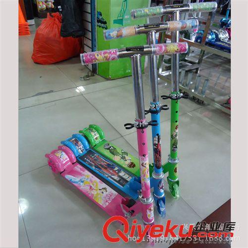 童車(chē)類 兒童三輪滑板車(chē)閃光輪  外貿(mào)出口 可來(lái)樣訂做 廠家直銷(xiāo)  圖案多樣原始圖片2