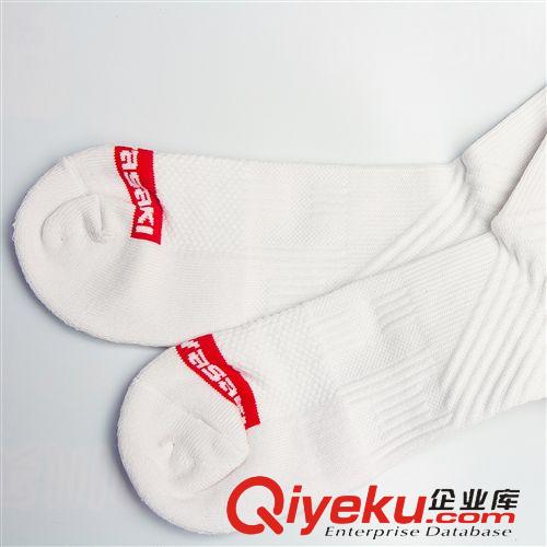川崎精品 zp川崎KAWASAKI羽毛球襪子 男襪加厚毛巾底 運(yùn)動襪51034原始圖片3