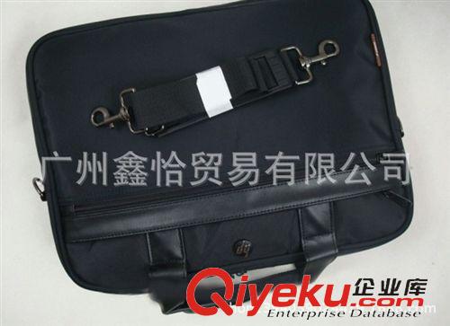 皮具箱包 專業(yè)定制 惠普筆記本電腦包14寸優(yōu)雅黑  可印LOGO原始圖片2