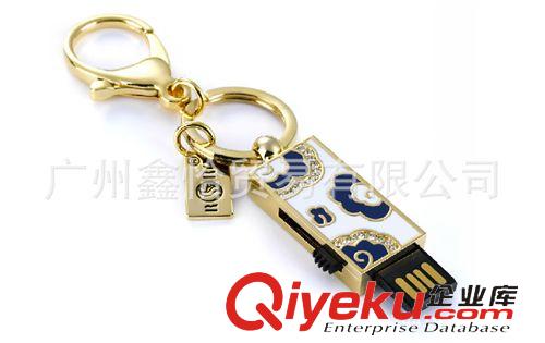 工藝精品 羅比羅丹祥瑞U盤掛件掛飾 創(chuàng)意實用禮品合金純手工琺瑯彩工藝原始圖片2