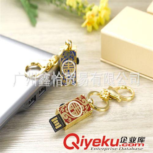 工藝精品 羅比羅丹歐式創(chuàng)意實用禮品合金純手工琺瑯彩工藝 吉祥U盤掛件掛飾原始圖片3