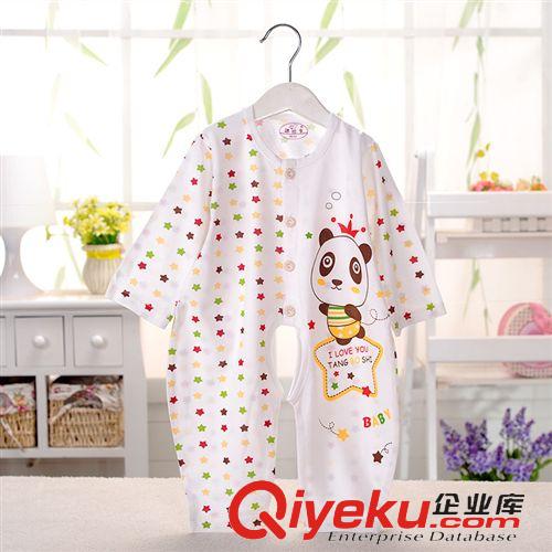 5月上旬新品 夏季新款嬰兒衣服 0-1歲竹纖維嬰兒連體衣 寶寶哈衣爬服批發 短袖原始圖片2
