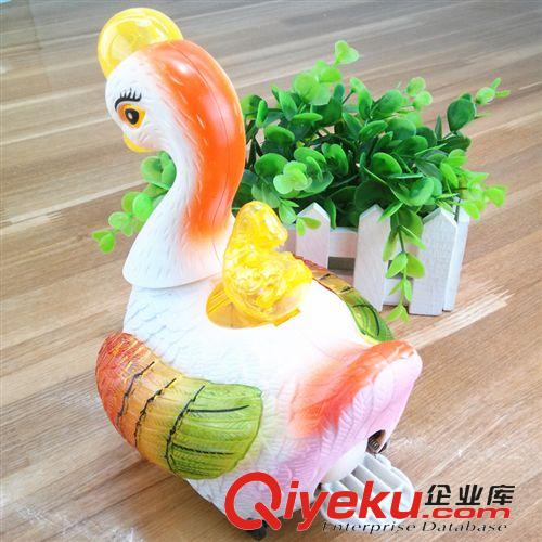 4月下旬新品玩具 外貿(mào)新款卡通萬(wàn)向行走電動(dòng)玩具燈光音樂會(huì)下蛋的天鵝兒童玩具現(xiàn)貨原始圖片2