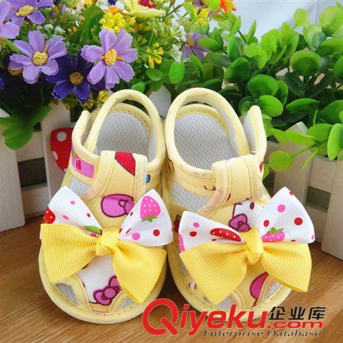 4月上旬新品 2015夏季新款tj品牌學(xué)步嬰兒鞋涼鞋 透氣軟底低價兒童鞋批發(fā)原始圖片2