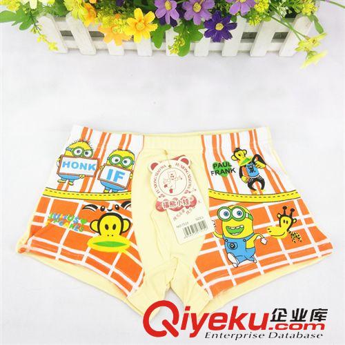 4月上旬新品 爆款 男童內(nèi)褲 兒童內(nèi)褲 童內(nèi)衣內(nèi)褲 卡通猴子兒童平角內(nèi)褲 純棉原始圖片3