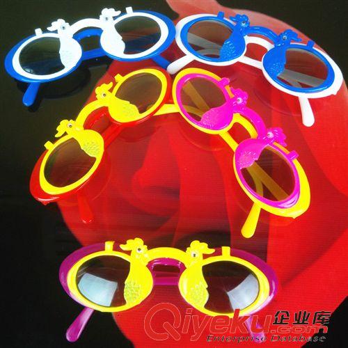 夏季新品 廠家直銷六一節兒童節螃蟹兒童太陽鏡批發糖果色兒童墨鏡