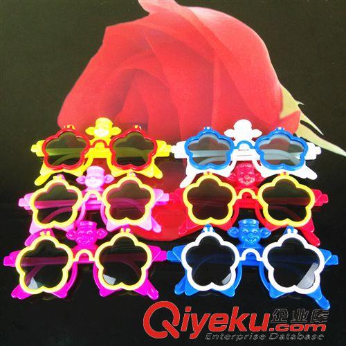 夏季新品 卡通五星梅花兒童太陽鏡批發(fā) 防紫外線兒童眼鏡兒童墨鏡兒童鏡原始圖片2