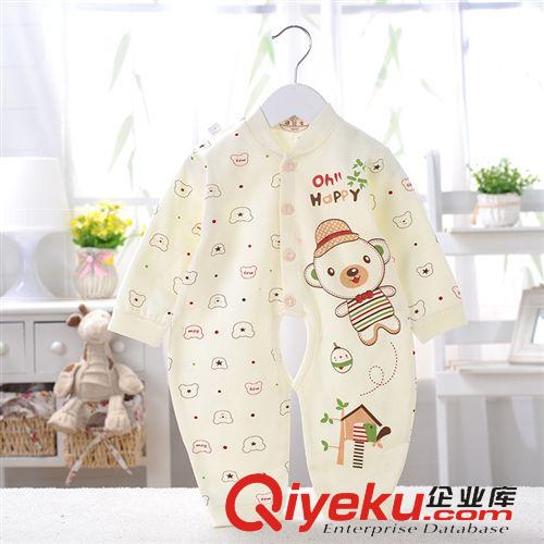2015湯博士新品 2015湯博士春季新款連身衣 嬰幼兒長袖連體衣、爬服 男女寶寶哈衣原始圖片3