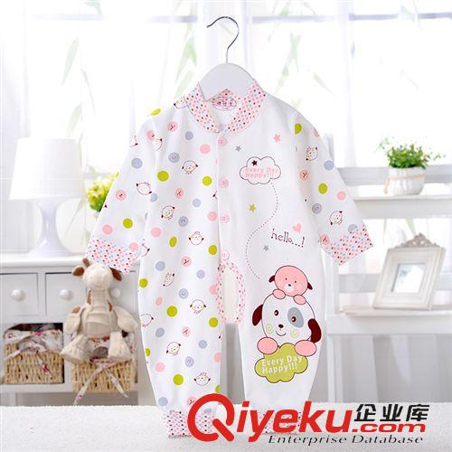 2015湯博士新品 2015外貿嬰兒連身衣 純棉嬰童連體衣 新生兒/男女寶寶爬服哈衣原始圖片3