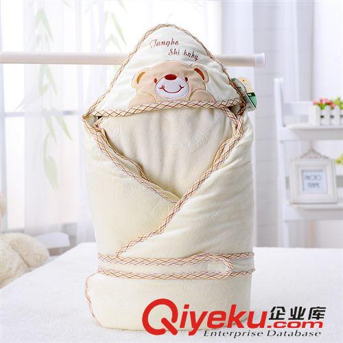 12月29號新款上新 湯博士 厚新生嬰兒寶寶可脫膽四季抱被包被 純棉幼兒可拆洗抱毯