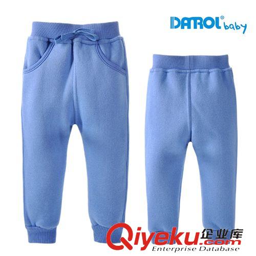 12月29號新款上新 DANROL 秋季新款 男女休閑童褲子 寶寶衛衣褲 DR0120原始圖片2
