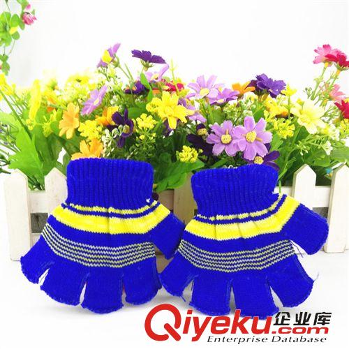 手套/圍巾 0-6歲 寶寶秋冬保暖兒童半指手套批發 五指分指魔術手套廠家