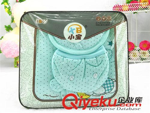 秋冬棉服 保暖系列 韓版加厚嬰兒棉衣套裝 寶寶秋冬款棉襖外套新生兒棉服褲五件套原始圖片3