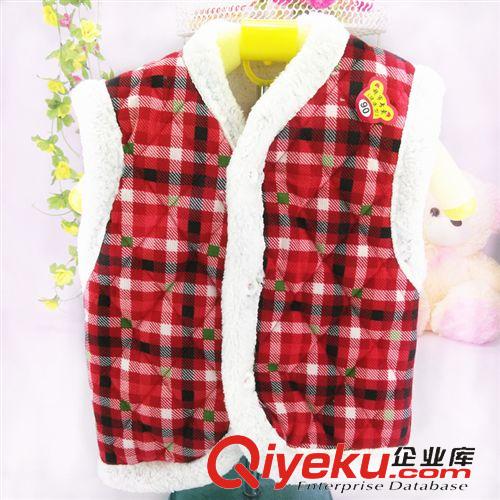 秋冬棉服 保暖系列 廠家直銷 秋冬款童裝馬夾爆款 {zx1}韓版加絨保暖印花兒童馬甲