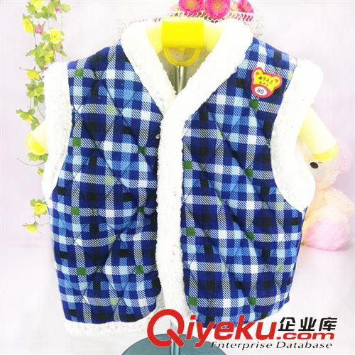 秋冬棉服 保暖系列 廠家直銷 秋冬款童裝馬夾爆款 {zx1}韓版加絨保暖印花兒童馬甲