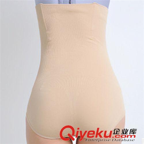 孕婦產前產后用品 供應無痕無縫女式燃脂產后瘦身收胃塑身褲 高腰收腹內褲 外貿原單原始圖片2
