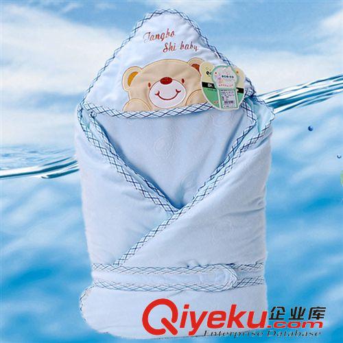 抱被/睡袋/浴巾  嬰舒爽 小雪人特大加厚脫膽抱毯 新生兒可拆洗抱毯 抱被嬰兒