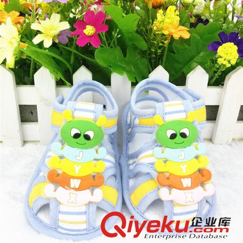 兒童鞋子 夏爆款寶寶鞋可愛毛毛蟲嬰兒學步?jīng)鲂?嬰兒鞋 兒童涼鞋原始圖片2