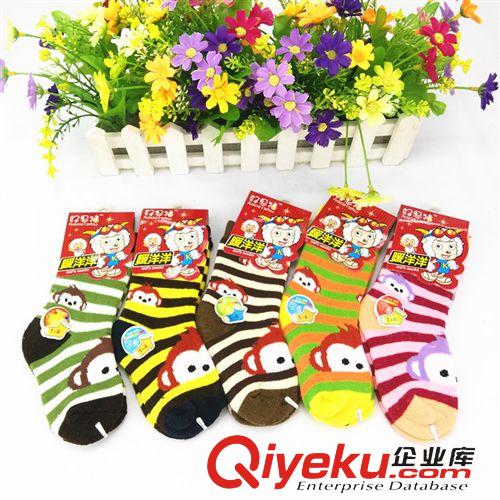 兒童襪子 冬款好思豬童襪/保暖寶寶毛巾襪/加厚毛圈襪 8-12歲兒童襪子 批發(fā)原始圖片3