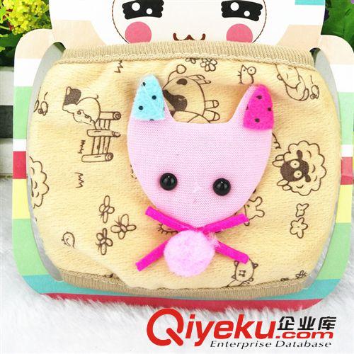 隔尿用品，安全，防護(hù)，清潔 兒童超柔雙層口罩 卡通狐貍立體公仔口罩 寶寶防寒防塵防流口罩原始圖片2