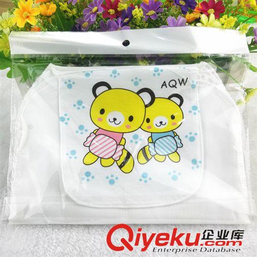 隔尿用品，安全，防護(hù)，清潔 2015年超強(qiáng)隔汗巾童裝純棉紗布吸汗巾 大中小印花墊背巾/兩條精裝原始圖片3
