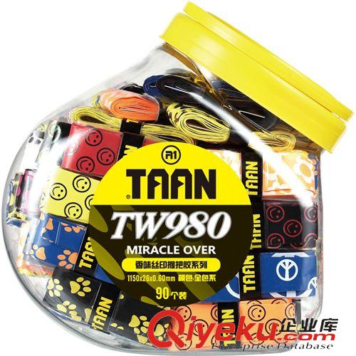 運(yùn)動配件 廠家直銷泰昂TAAN香味花紋手膠90個罐裝TW980批發(fā)