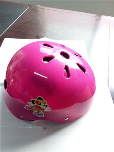 溜冰鞋 運(yùn)動(dòng)兒童六孔冰鞋溜冰鞋滑板車專用頭盔原始圖片2