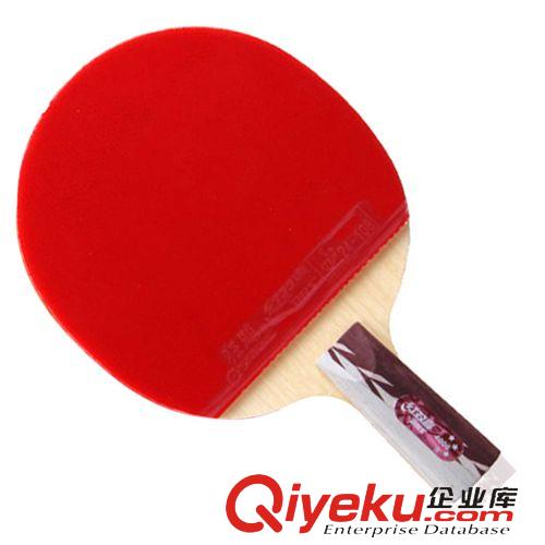 乒乓球拍 zp防偽紅雙喜4006四星直拍雙面反膠乒乓球拍
