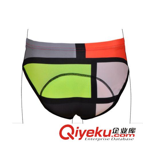 運(yùn)動(dòng)服訂制 女裝自行車騎行內(nèi)褲 個(gè)性定制批發(fā)定做 硅膠萊卡騎行三角褲原始圖片2