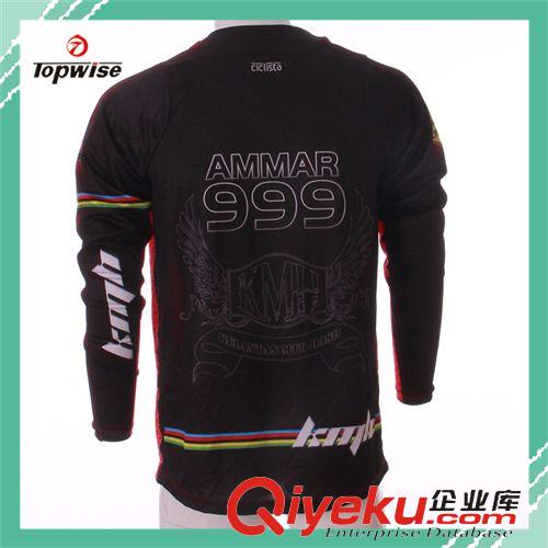 速降服 男士賽車服 長袖戶外賽車服 透氣吸濕排汗速降服  品牌熱銷原始圖片3