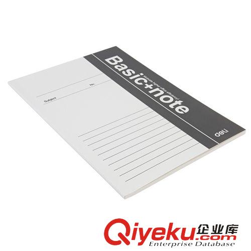 紙品本冊 正品 得力7983記事本 軟面記事本 A5日記本 練習本子 辦公用品原始圖片3