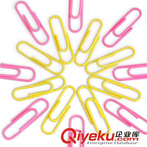 桌面辦公文具① 批發 zp得力0038彩色筒裝回形針 辦公文具 裝訂用品日韓創意原始圖片3