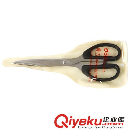 桌面辦公文具① zp 得力6010剪刀 剪紙刀 學生剪刀 辦公專用剪刀 辦公用品批發(fā)原始圖片3
