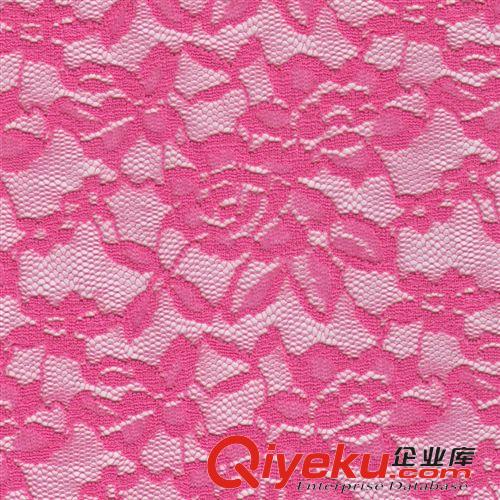 蕾絲面料 佛山產業(yè)帶現(xiàn)貨批發(fā)75d錦綸大牡丹蕾絲網布 經編提花尼龍網布原始圖片3
