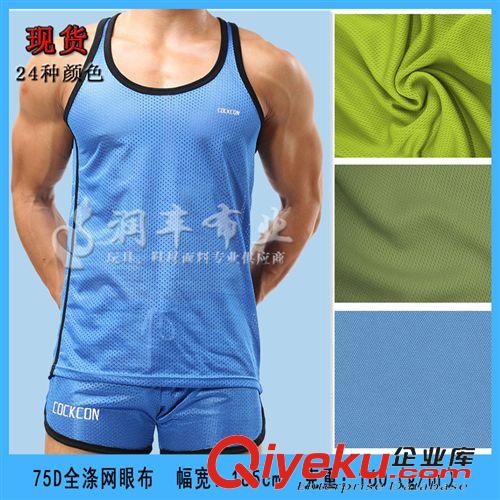 運動布 廠家批發75D網眼布 75D運動網眼布 運動鞋內里面料 吸濕排汗布料
