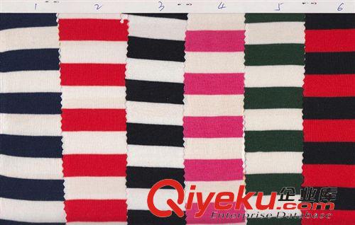 色織布 廠家優(yōu)惠批發(fā)供應(yīng)40支蘭精羅紋布料-條紋面料-間條裙針織面料原始圖片3