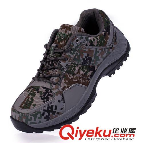 迷彩軍鞋 2014批量供應3539zp軍工一級品質登山越野迷彩鞋tj一件代發