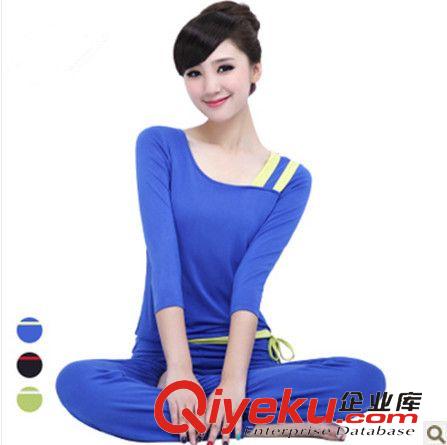 瑜伽服 Y-01 瑜伽服 莫代爾韓版修身瑜伽服三件套奘 舞蹈健身服套奘