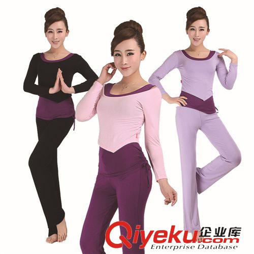 瑜伽服 廠家直銷 瑜伽服 新款瑜伽服裝 套裝莫代爾面料運動服家居服Y-018原始圖片2