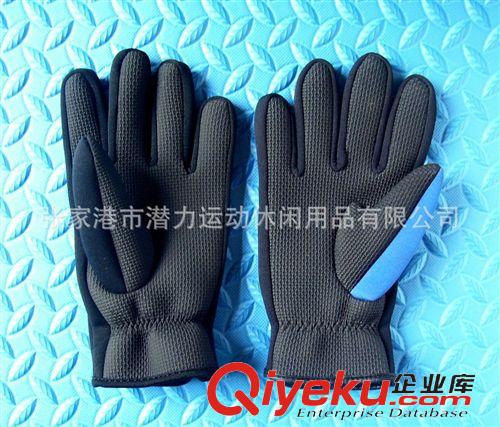 釣魚系列：服裝/包袋/手套 廠家定制潛水料釣魚手套全指防水手套氯丁橡膠防滑手套原始圖片3