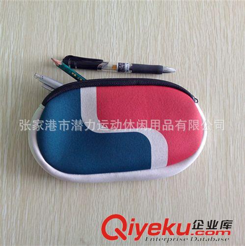 禮品系列：/零錢/文具化妝包 廠家定制辦公學習文具包潛水料筆袋升華熱轉(zhuǎn)印文具包防水原始圖片3
