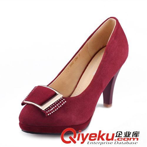 美麗十足·精品時(shí)尚女鞋 流行潮流時(shí)尚爆款女鞋高跟細(xì)跟品牌真皮英倫女單鞋批發(fā) 一件代發(fā)原始圖片3
